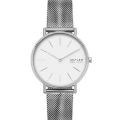 SKAGEN SIGNATUR UR DAME MED MESH LÆNKE - SKW2785