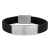 SON OF NOA ARMBÅND HERRE SORT LÆDER 21 CM - 897 017-BLACK21