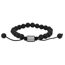 SON OF NOA ARMBÅND HERRE SORT AGAT - 80890262700