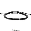 SON OF NOA ARMBÅND MED SORT ONYX - 889 006