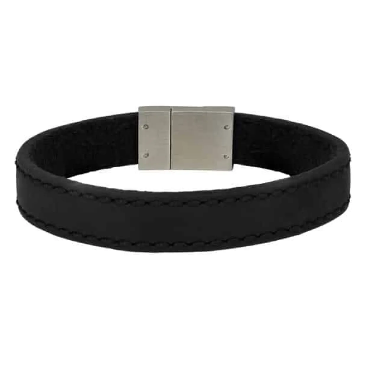 SON OF NOA ARMBÅND SORT LÆDER 23 CM - 80970169123