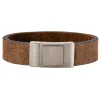 SON OF NOA MØRKEBRUN ARMBÅND 19 CM - 897 001-GREY19