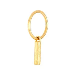 SON OF NOA ØRERING SØLV FORGYLDT CREOL MED STAV - 329 500-3