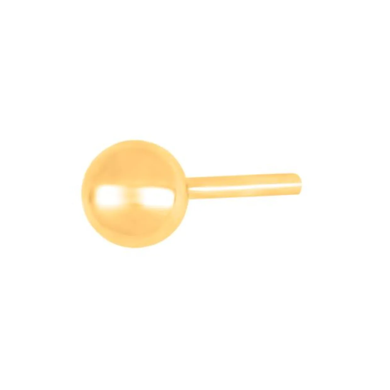 SON OF NOA ØRERING SØLV FORGYLDT KUGLE 4 MM 1 STK - 325 160-3