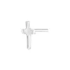 SON OF NOA ØRERING SØLV KORS 7MM 1 STK - 30251620900