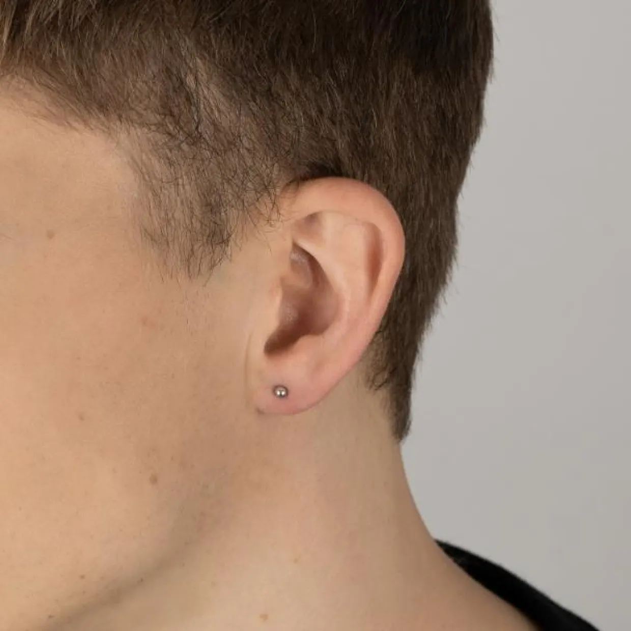 SON OF NOA ØRERING SØLV MED KUGLE 3 MM 1 STK - 325 159