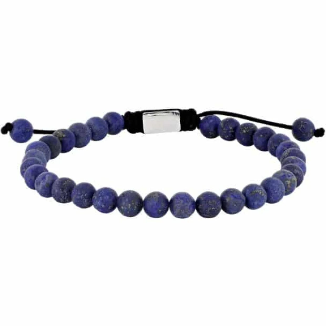 SON OF NOA STEN ARMBÅND MAT BLÅ LAPIS - 80980110000