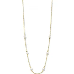 SPIRIT ICONS ATHENA HALSKÆDE SØLV FORGYLDT - 10812-45