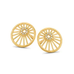 SPIRIT ICONS AURA ØRERINGE FORGYLDT MED SYNTETISKE ZIRKONER -41292