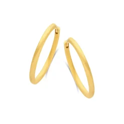 SPIRIT ICONS ‘BALANCE’ HOOP 25 MM RUSTIC FORGYLDT - 42482