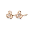 SPIRIT ICONS BLUSH ØRERINGE SØLV ROSA FORGYLDT - 41444