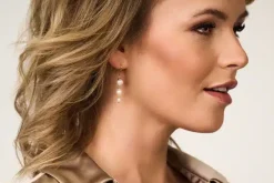 SPIRIT ICONS CONFETTI ØRERINGE SØLV FORGYLDT FERSKVANDSPERLER - 42112