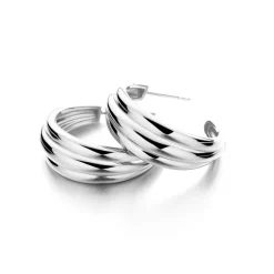 SPIRIT ICONS EMELDA ØRERING SØLV STOR - 42531