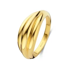 SPIRIT ICONS ‘EMELDA’ RING SØLV FORGYLDT- 51442