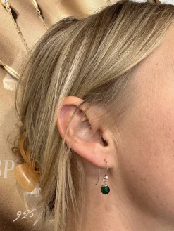 SPIRIT ICONS FIGARO ØRERINGE GRØN L - 41731