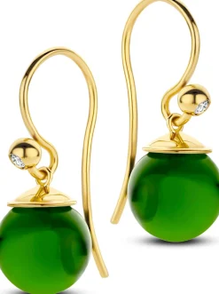 SPIRIT ICONS FIGARO ØRERINGE GRØN - 41762