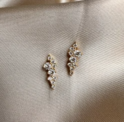 SPIRIT ICONS ØRERINGE ARIA FORGYLDT - 41922