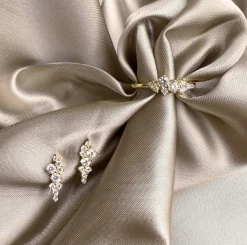 SPIRIT ICONS ØRERINGE ARIA FORGYLDT - 41922