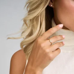 SPIRIT ICONS RING GULD 14 KT ASCOT SMALL - 54266