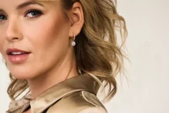 SPIRIT ICONS ‘ROMANCE HANGER’ ØRERINGE SØLV MED STENE - 42031