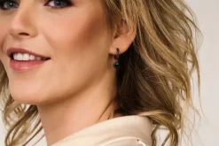 SPIRIT ICONS ‘ROMANCE HANGER’ ØRERINGE SØLV MED STENE - 42031