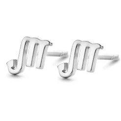 SPIRIT ICONS STJERNETEGN SKORPION ØRERING SØLV - X41091