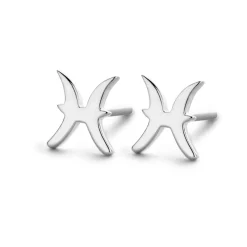 SPIRIT ICONS STJERNETEGN FISK ØRERINGE SØLV - 41131