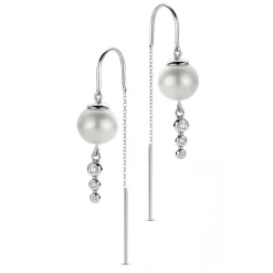 SPIRIT ICONS SWAN ØREHÆNGER SØLV - 41691