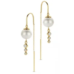 SPIRIT ICONS SWAN ØREHÆNGER FORGYLDT - 41692