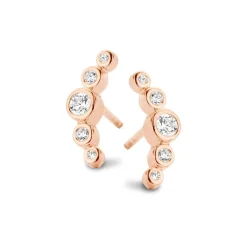 SPIRIT ICONS TEMPTATION ØRERINGE SØLV ROSAFORGYLDT - 40604