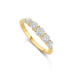 SPIRIT ICONS THALIA RING SØLV FORGYLDT MED ZIRKONIA (L)- 51482