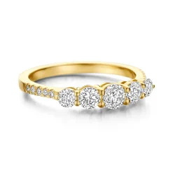 SPIRIT ICONS THALIA RING SØLV FORGYLDT MED ZIRKONIA (L)- 51482