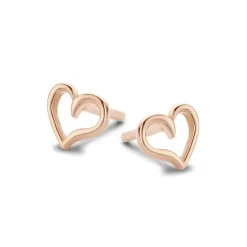 SPIRIT ICONS YOUTH ØRERINGE SØLV ROSAFORGYLDT - 41234