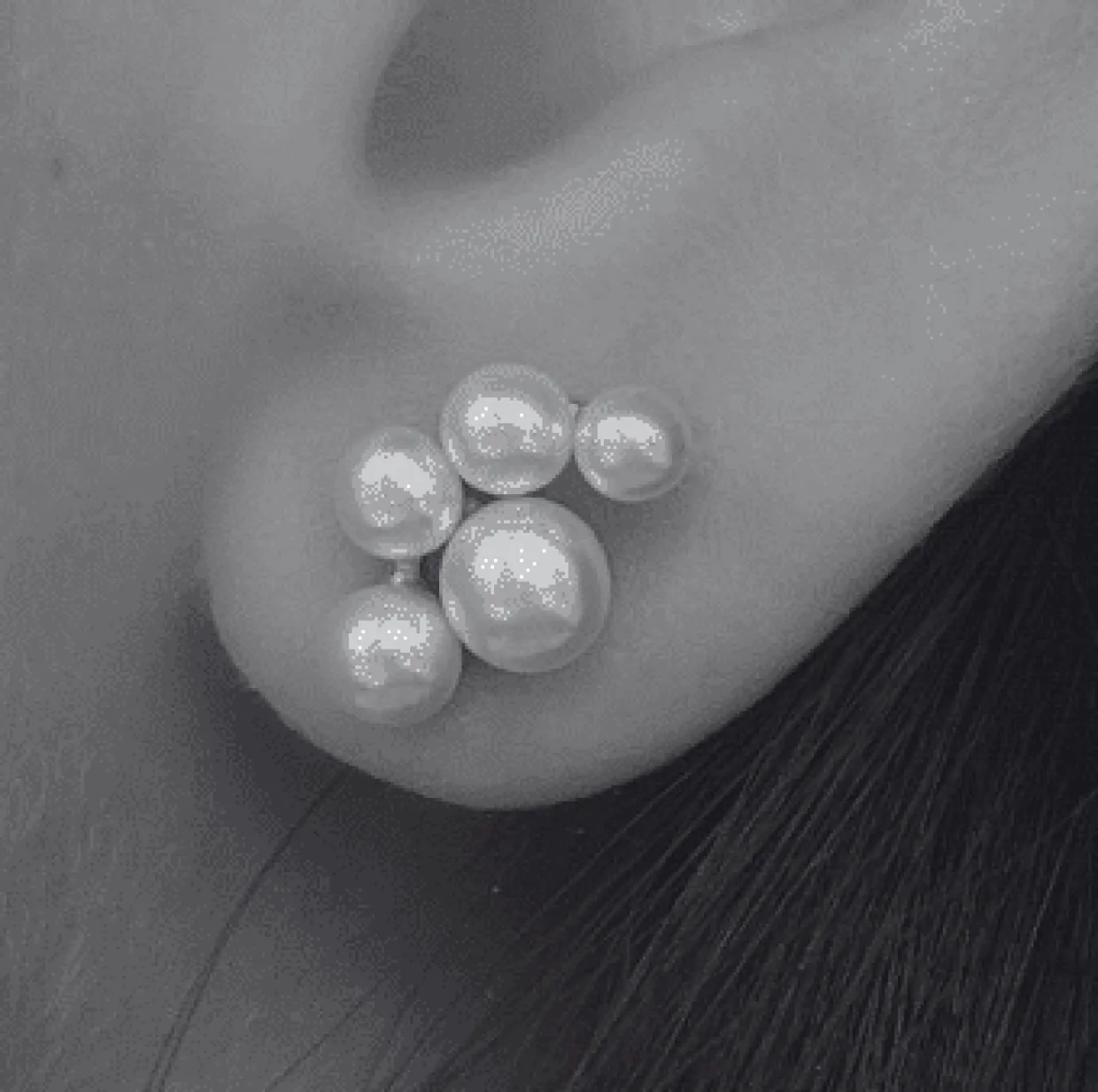 STINE A BLOOM BERRIES ØRERING SØLV - 1339-00-S