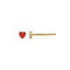 STINE A LOVE HEART ØRERING RØD -1181-02-RED
