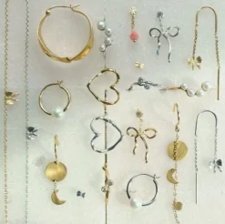 STINE A PETIT BOW WITH STONE ARMBÅND SØLV - 3216-00-OS