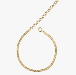 STINE A PETIT LINK ARMBÅND SØLV FORGYLDT - 3170-02-OS