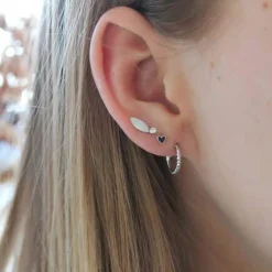 STINE A ØRERINGE PETIT LOVE - 1181-00-BLACK