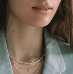 STINE A TOUT PETIT ILE DE L'AMOUR HALSKÆDE SØLV FORGYLDT - 2030-02-OS