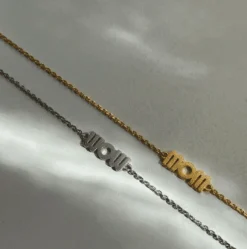 STINE A WOW MOM ARMBÅND SØLV FORGYLDT - 3192-02-OS