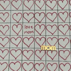 STINE A WOW MOM ØRERING SØLV FORGYLDT - 1259-02-S