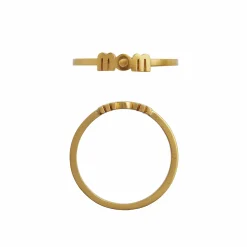 STINE A WOW MOM RING FORGYLDT SØLV - 4047-02