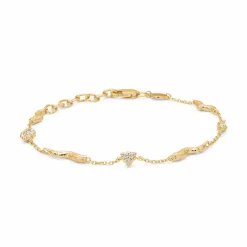 STUDIO Z ARMBÅND SØLV FORGYLDT TANGLED- 7257845