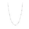 STUDIO Z HALSKÆDE SØLV MED ZIRKONIA - 7127845