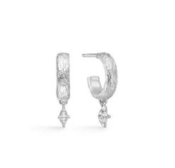 STUDIO Z ØRERINGE SØLV MED ZIRKONIA - 7117840