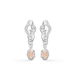 STUDIO Z ØRERINGE SØLV ROSA ZI - 7117859