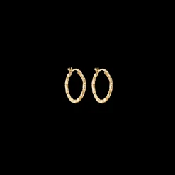 STUDIO Z SØLV FORGYLDT CREOL MED RUFLET OVERFLADE - 7210351