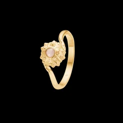 STUDIO Z URCHIN ELEGANCE SØLV FORGYLDT RING STR. 54 - 7247919