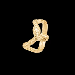 STUDIO Z WILD CLIFF SØLV FORGYLDT RING - 7240909