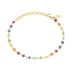 SUSANNE FRIIS BJØRNER ARMBÅND SØLV FORGYLDT - 1433-2-556